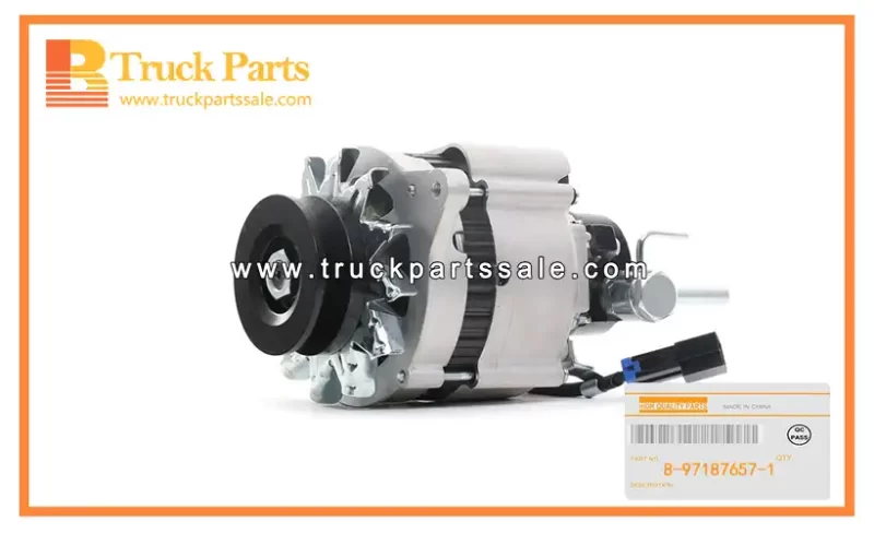 Generator Assembly for ISUZU 4JB1 NKR55 8-97187657-1 8971876571 8-97187-657-1 Conjunto de generador