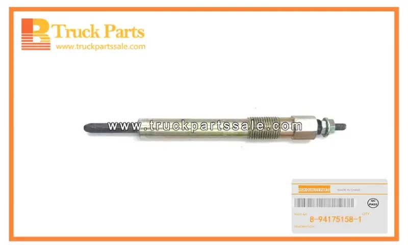 Glow Plug for ISUZU TFR55 4JB1 8-94175158-1 8941751581 8-94175-158-1 Buj??a incandescente