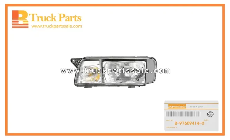 Head Lamp Assembly for ISUZU CXZ EXZ LV CYZ 8-97609414-0 8976094140 8-97609-414-0 Conjunto de l??mpara de cabeza