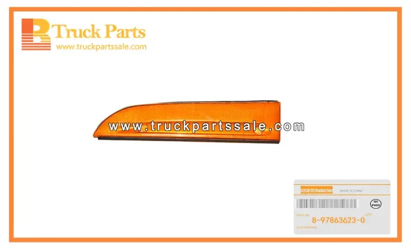 Head Lamp Ornament for ISUZU NKR55 4JB1 8-97863623-0 8978636230 8-97863-623-0 Adorno de l??mpara de cabeza