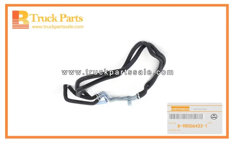 Heater Pipe for ISUZU NPR 8-98006433-1 8980064331 8-98006-433-1 Tubo calentador