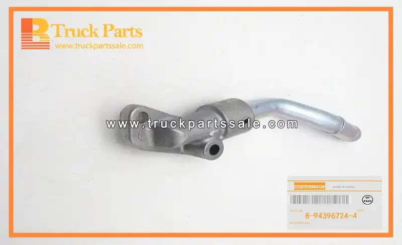 Heater Water Duct for ISUZU FRR FSR FTR 8-94396724-4 8943967244 8-94396-724-4 Conducto de agua del calentador