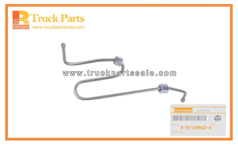 Injection Pipe for ISUZU NPR 4HE1 8-97148963-4 8971489634 8-97148-963-4 Tubo de inyecci??n