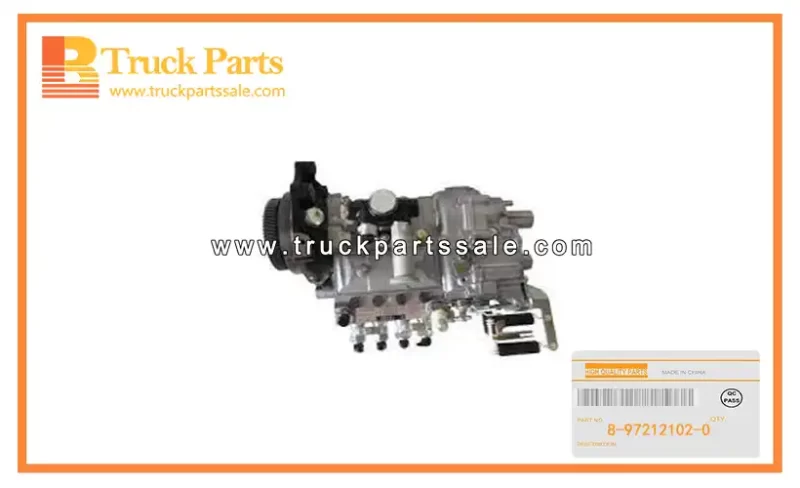 Injection Pump Assembly for ISUZU 4HG1 NPR 8-97212102-0 8972121020 8-97212-102-0 Conjunto de bomba de inyecci??n