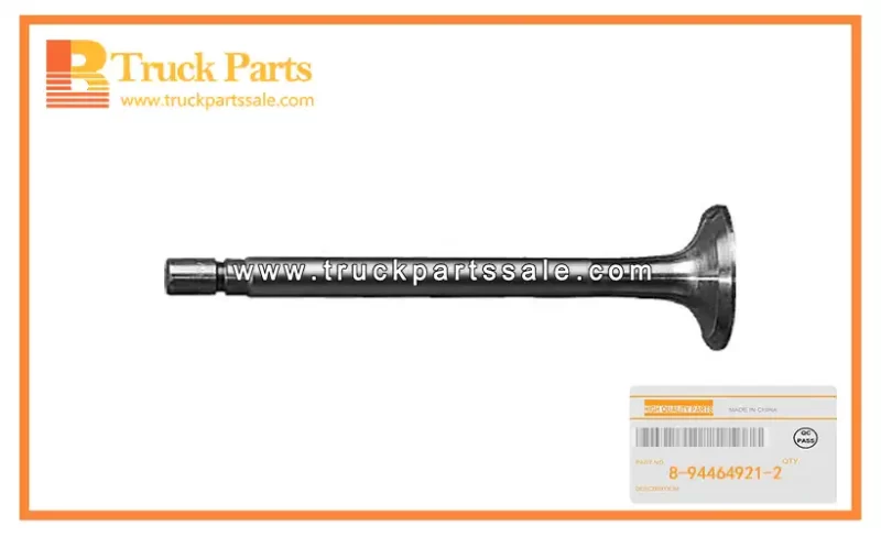 Inlet Valve for ISUZU 4JA1 NHR NKR TFR 8-94464921-2 8944649212 8-94464-921-2 V??lvula de entrada