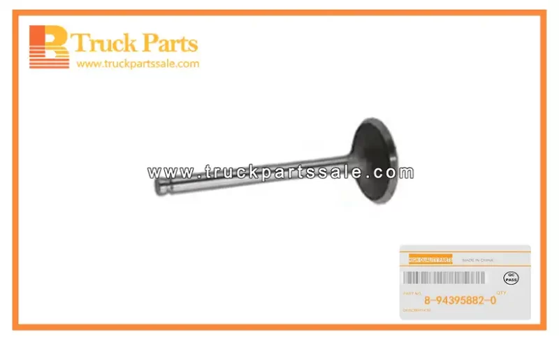 Inlet Valve for ISUZU FVZ34 6HK1 8-94395882-0 8943958820 8-94395-882-0 V??lvula de entrada