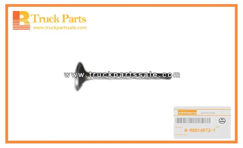 Inlet Valve for ISUZU NKR NPR 4JJ1 4JK1 8-98016973-1 8980169731 8-98016-973-1 V??lvula de entrada