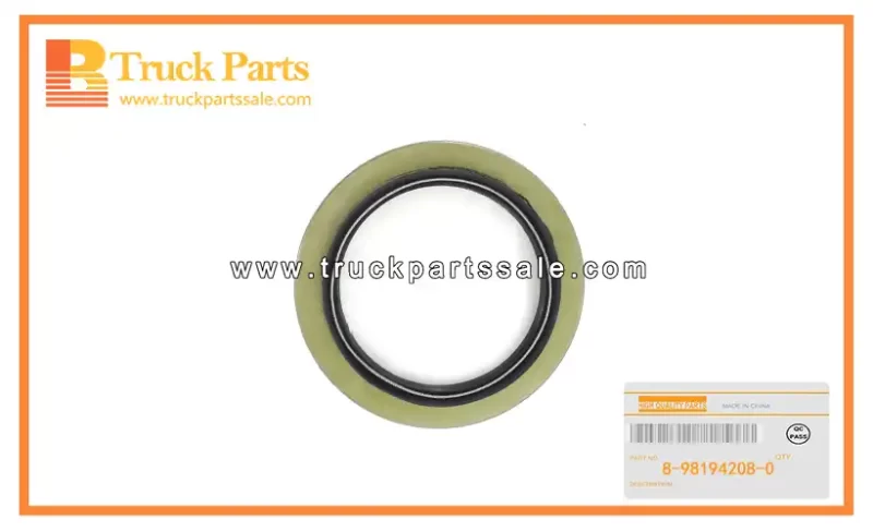 Inner Rear Hub Oil Seal for ISUZU NNR NQR NPR 8-98194208-0 8981942080 8-98194-208-0 Sello de aceite del cubo trasero interior