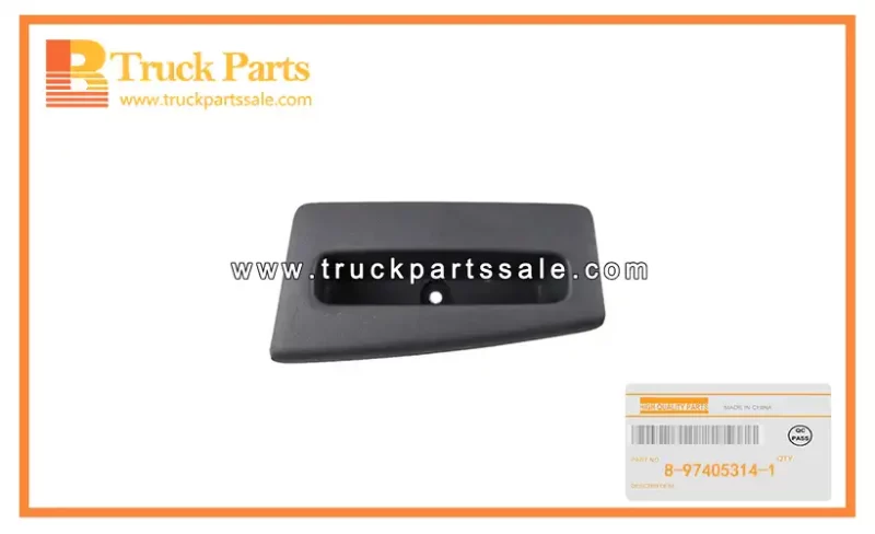 Lock Knob Escutcheon for ISUZU VC46 700P 8-97405314-1 8974053141 8-97405-314-1 Escudo de perilla de bloqueo