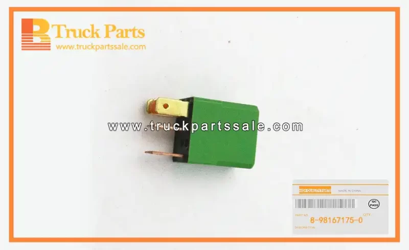Main Relay for ISUZU NKR NPR 8-98167175-0 8981671750 8-98167-175-0 Rel?? principal