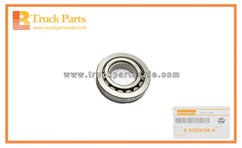 Mainshaft End Bearing for ISUZU 4HE1 NPR 8-97253104-0 8972531040 8-97253-104-0 Cojinete del extremo del eje principal