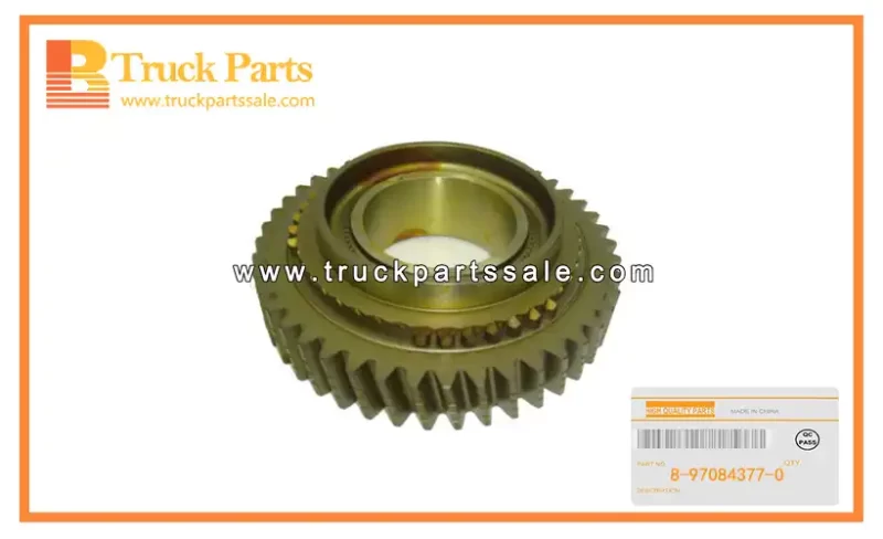 Mainshaft First Gear for ISUZU NKR NPR 8-97084377-0 8970843770 8-97084-377-0 Primera marcha del eje principal