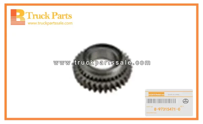 Mainshaft Second Gear for ISUZU MXA5R NPR 8-97315471-0 8973154710 8-97315-471-0 Segunda marcha del eje principal
