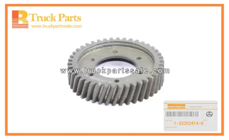 Mainshaft Third Gear for ISUZU FRR FSR FTR 1-33252414-0 1332524140 1-33252-414-0 Tercera marcha del eje principal
