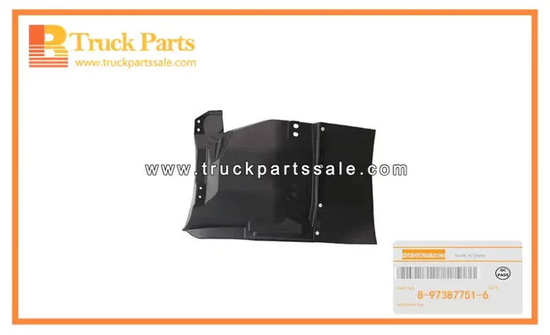 Mud Flap Assembly for ISUZU NPR75 8-97387751-6 8973877516 8-97387-751-6 Conjunto de faldilla de barro