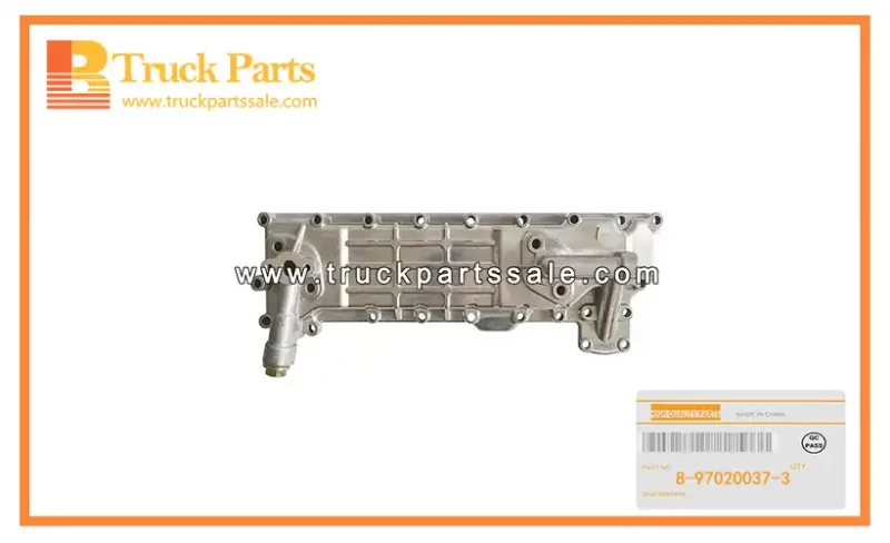 Oil Cooler Assembly for ISUZU 4BD1 XD 8-97020037-3 8970200373 8-97020-037-3 Conjunto de enfriador de aceite