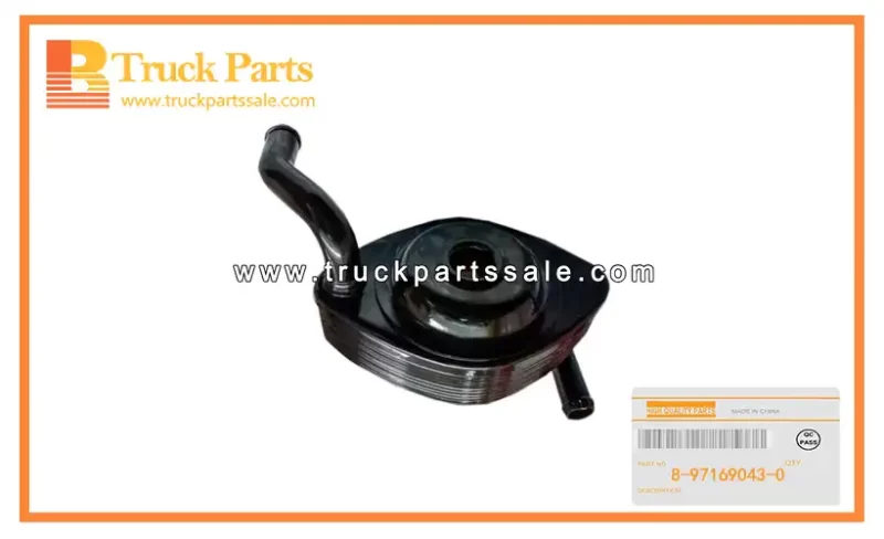 Oil Cooler Assembly for ISUZU 4JB1 TFR55 8-97169043-0 8971690430 8-97169-043-0 Conjunto de enfriador de aceite