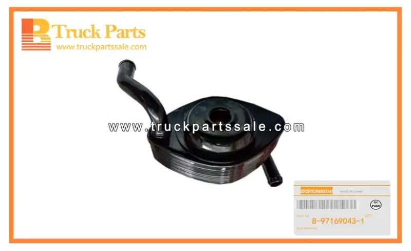Oil Cooler Assembly for ISUZU TFR 8-97169043-1 8971690431 8-97169-043-1 Conjunto de enfriador de aceite