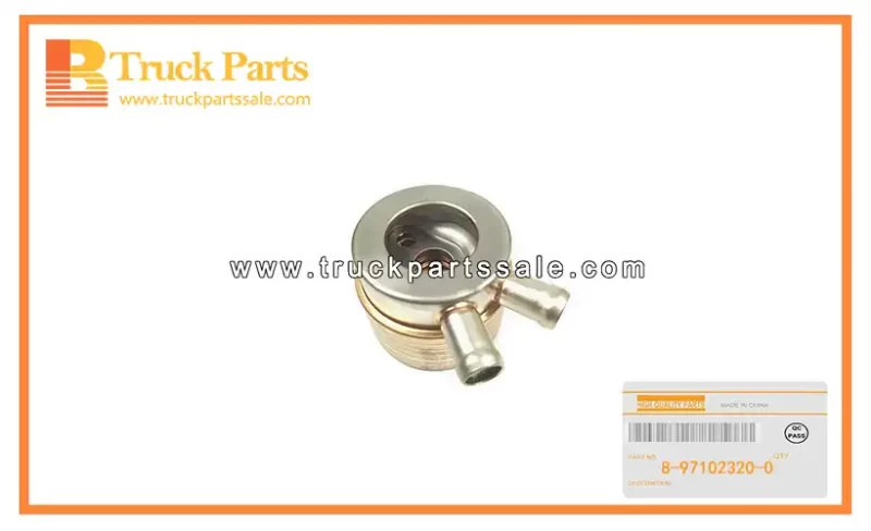 Oil Cooler Assembly for ISUZU XD 4LE1 8-97102320-0 8971023200 8-97102-320-0 Conjunto de enfriador de aceite