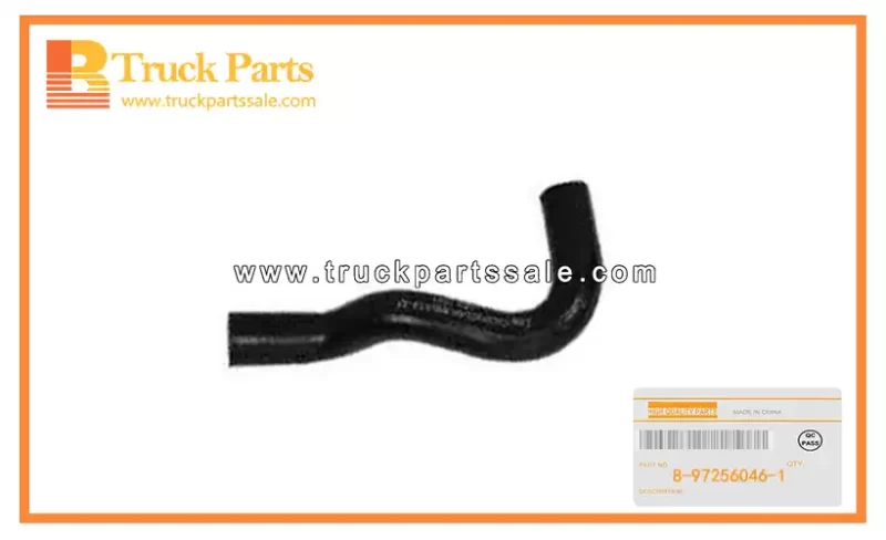 Oil Cooler Water Hose for ISUZU TFR 8-97256046-1 8972560461 8-97256-046-1 Manguera de agua del enfriador de aceite