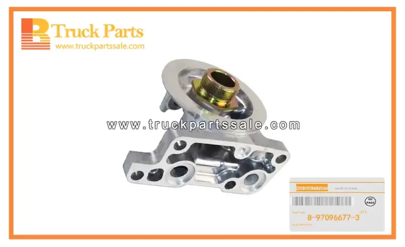 Oil Filter Body for ISUZU 700P 4HG1 4HF1 8-97096677-3 8970966773 8-97096-677-3 Cuerpo del filtro de aceite
