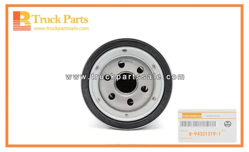 Oil Filter Element for ISUZU NPR60 4BG1 8-94321219-1 8943212191 8-94321-219-1 Elemento filtrante de aceite