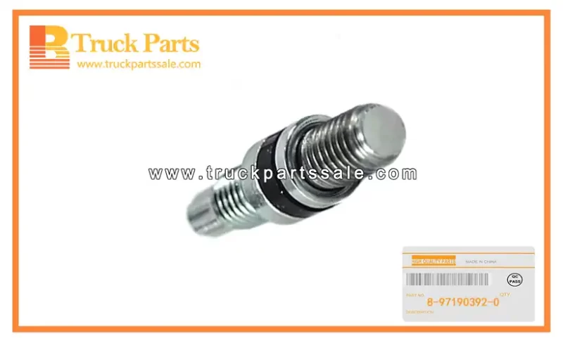 Oil Pan Stud for ISUZU NPR75 4HK1-T 8-97190392-0 8971903920 8-97190-392-0 Perno del c??rter de aceite