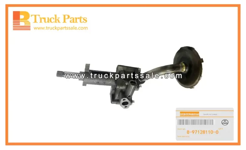 Oil Pump Assembly for ISUZU XD 4BG1 8-97128110-0 8971281100 8-97128-110-0 Conjunto de bomba de aceite