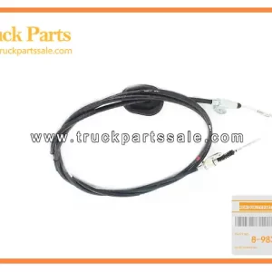 Parking Brake Cable for ISUZU FTR FVR 8-98347822-0 8983478220 8-98347-822-0 Cable de freno de estacionamiento