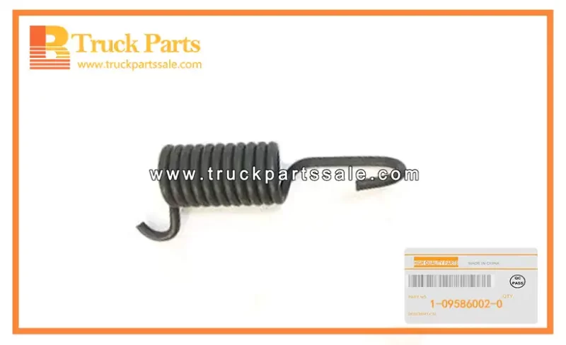 Parking Brake Secondary Return Spring for ISUZU FRR 1-09586002-0 1095860020 1-09586-002-0 Resorte de retorno secundario del freno de estacionamiento