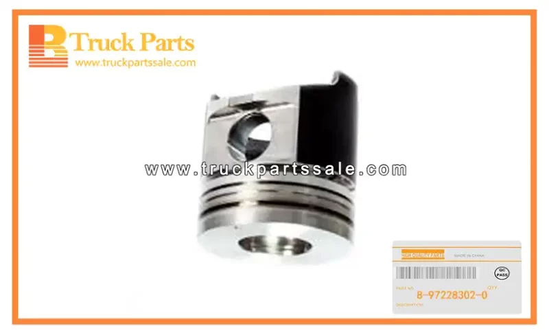 Piston for ISUZU NPR 4HJ1 8-97228302-0 8972283020 8-97228-302-0 Pist??n
