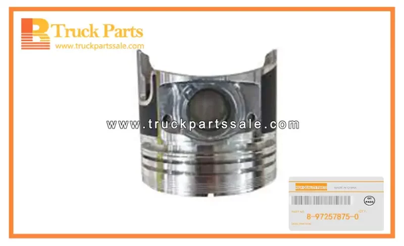 Piston for ISUZU XD 4LE1 8-97257875-0 8972578750 8-97257-875-0 Pist??n