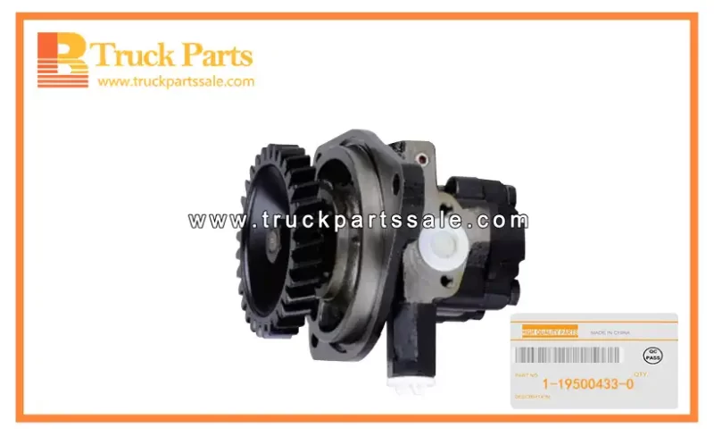 Power Steering Oil Pump Assembly for ISUZU 6HE1 1-19500433-0 1195004330 1-19500-433-0 Conjunto de bomba de aceite de direcci??n asistida