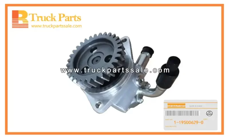 Power Steering Oil Pump Assembly for ISUZU F Series Truck 1-19500629-0 1195006290 1-19500-629-0 Conjunto de bomba de aceite de direcci??n asistida