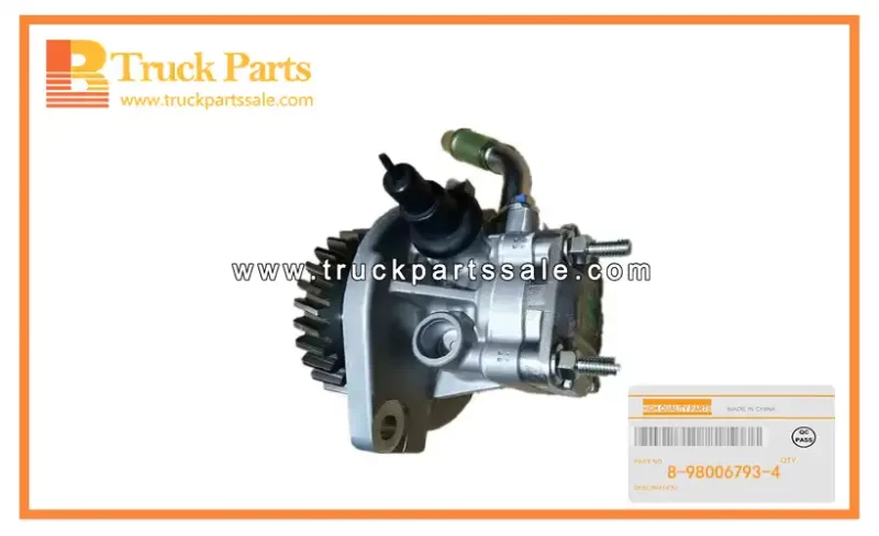 Power Steering Oil Pump Assembly for ISUZU NPR 4HG1 8-98006793-4 8980067934 8-98006-793-4 Conjunto de bomba de aceite de direcci??n asistida