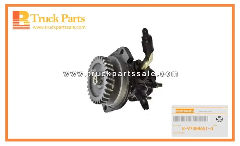 Power Steering Oil Pump Assembly for ISUZU NPR66 4HF1 8-97388651-0 8973886510 8-97388-651-0
