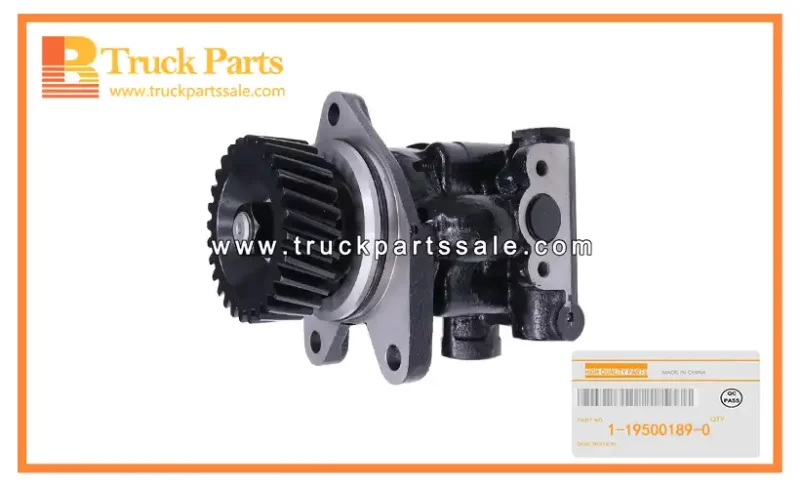 Power Steering Oil Pump Assembly for ISUZU SBSCSD 6BD1 1-19500189-0 1195001890 1-19500-189-0 Conjunto de bomba de aceite de direcci??n asistida