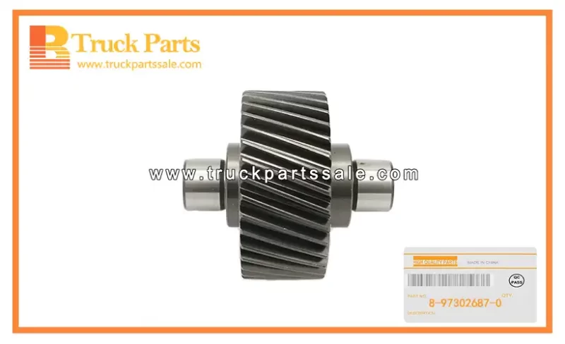 Power Take Off Idle Gear for ISUZU 4JG2 XD 8-97302687-0 8973026870 8-97302-687-0 Toma de fuerza Engranaje inactivo