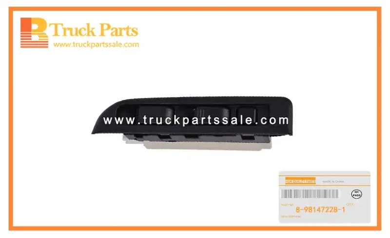 Power Window Switch for ISUZU NKR94 8-98147228-1 8981472281 8-98147-228-1 Interruptor de ventana el??ctrica