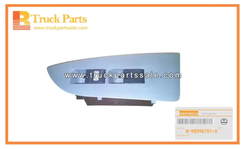 Power Window Switch for ISUZU VC46 8-98298751-0 8982987510 8-98298-751-0 Interruptor de ventana el??ctrica