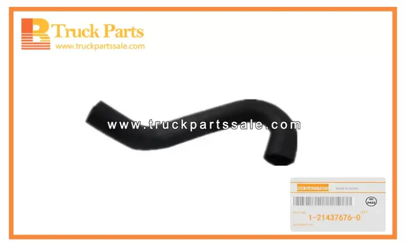 Rad Outlet Water Hose for ISUZU FRR33 6HH1 1-21437676-0 1214376760 1-21437-676-0 Manguera de agua de salida de rad
