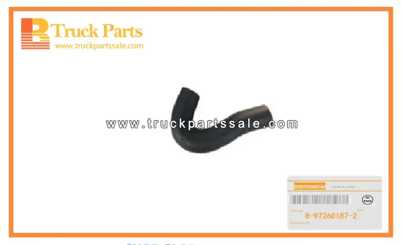 Rad Outlet Water Hose for ISUZU NKR77 4JH1 8-97260187-2 8972601872 8-97260-187-2 Manguera de agua de salida de rad