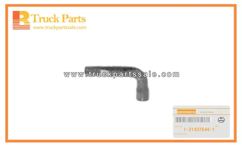 Radiator Inlet Water Hose for ISUZU 6SD1 FTR FRR 1-21437544-1 1214375441 1-21437-544-1 Manguera de agua de entrada del radiador