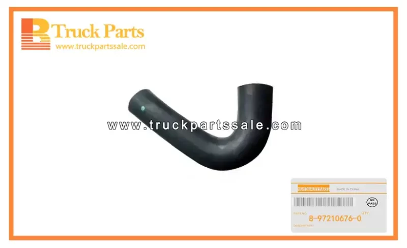 Radiator Inlet Water Hose for ISUZU NPR 8-97210676-0 8972106760 8-97210-676-0 Manguera de agua de entrada del radiador