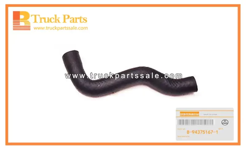Radiator Inlet Water Hose for ISUZU UBS 8-94375167-1 8943751671 8-94375-167-1 Manguera de agua de entrada del radiador