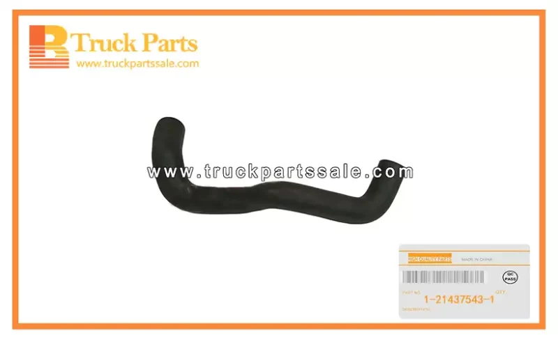 Radiator Outlet Water Hose for ISUZU FVR FVZ 6SD1 1-21437543-1 1214375431 1-21437-543-1 Manguera de agua de salida del radiador