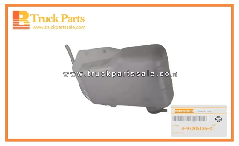 Radiator Surge Tank for ISUZU 100P 600P 8-97205136-0 8972051360 8-97205-136-0 Tanque de compensaci??n del radiador