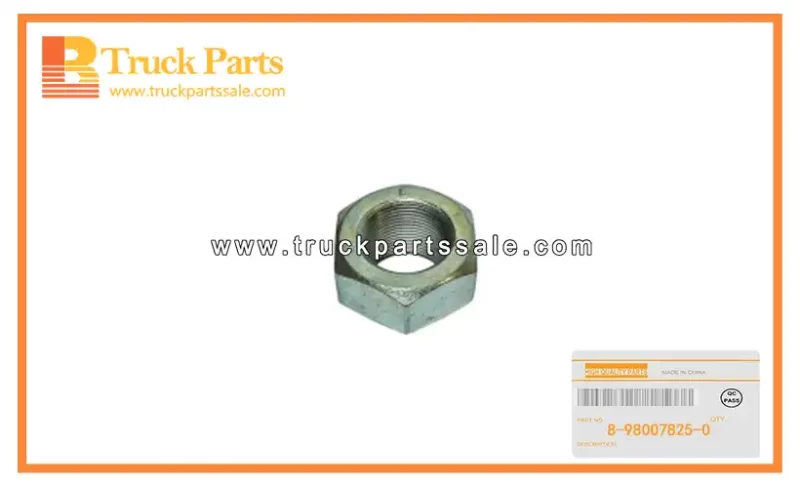 Rear Axle Inner Wheel Nut for ISUZU NQR71 4HG1 8-98007825-0 8980078250 8-98007-825-0 Tuerca de rueda interior del eje trasero