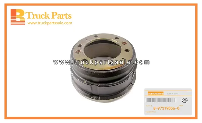 Rear Brake Drum for ISUZU ELF400 8-97319056-0 8973190560 8-97319-056-0 Tambor de freno trasero