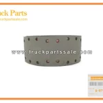 Rear Brake Shoe Assembly for ISUZU 700P 4HK1 8-97188455-1 8971884551 8-97188-455-1 Conjunto de zapata de freno trasero